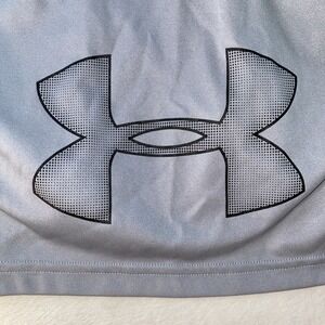 Under Armour Men 4XL Basketball Shorts Dazzle Gray Athletic Loose Drawstring Big